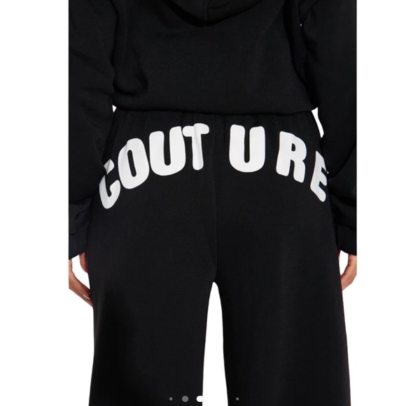 NWT Fashion Nova Black Culture Track Suit XL Wide leg pants - Picture 5 of 6